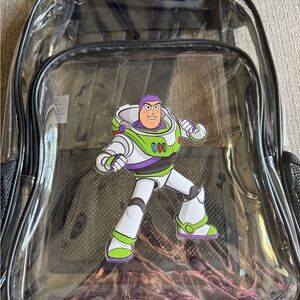 Buzz Lightyear Clear Kids Action Backpack